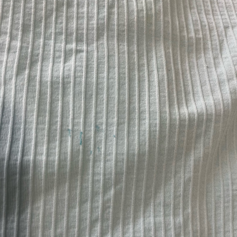 Light Blue Ribbed Tank Top - Picture 2 of 6